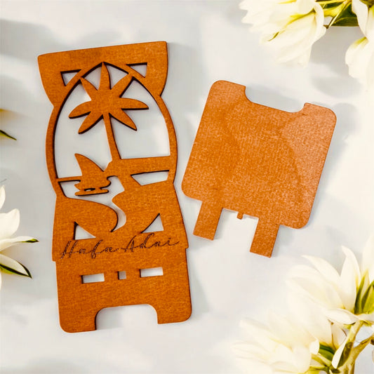 Guam Seal Latte Stone Phone Stand – “Håfa Adai”