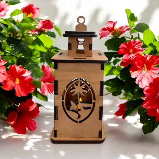 Guam Seal Lantern Tower