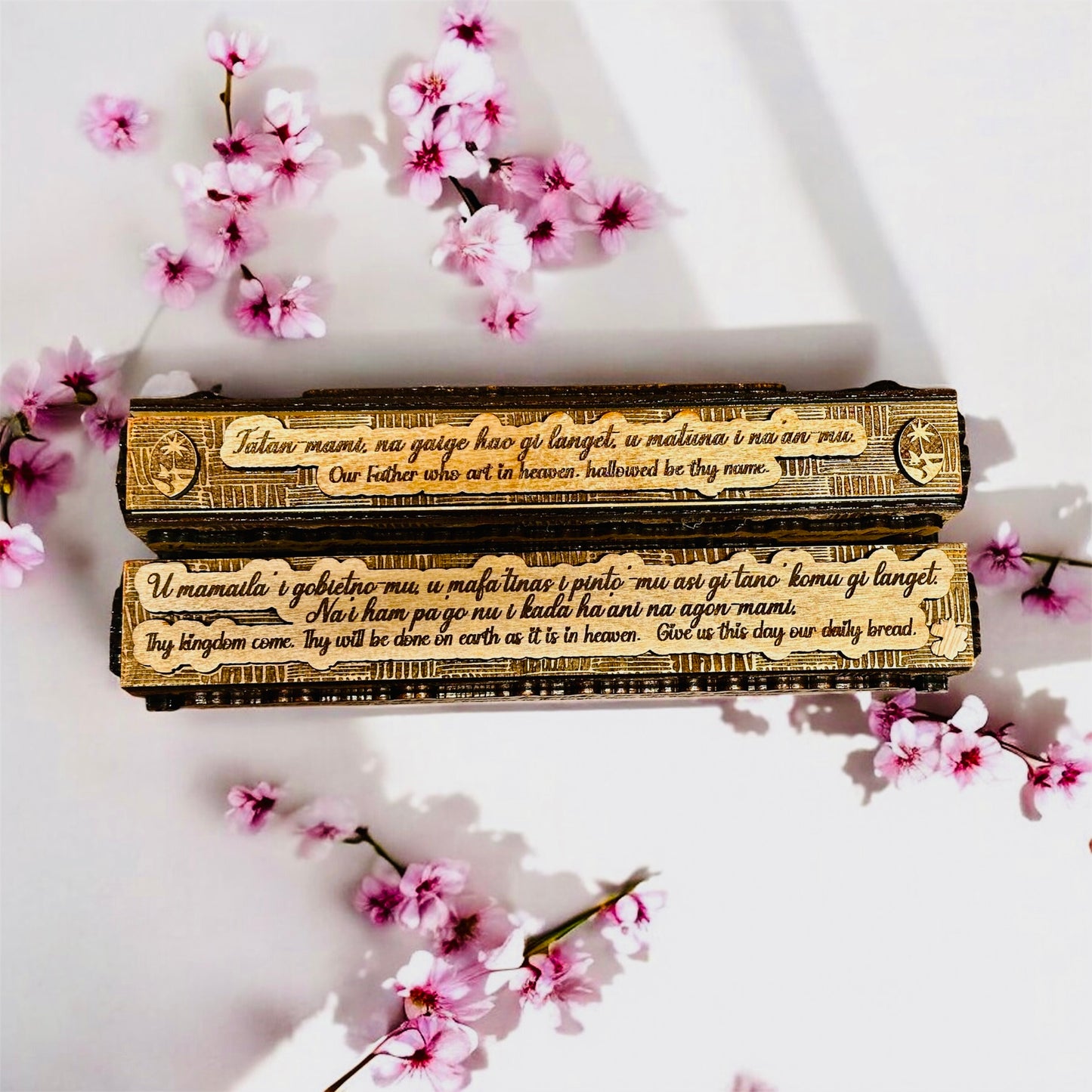 Chamorro “Our Father-Tåtan-måmi” Prayer Scroll