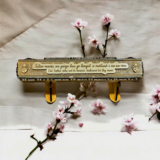 Chamorro “Our Father-Tåtan-måmi” Prayer Scroll