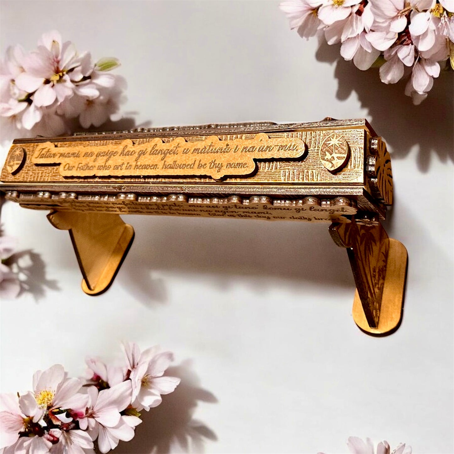 Chamorro “Our Father-Tåtan-måmi” Prayer Scroll